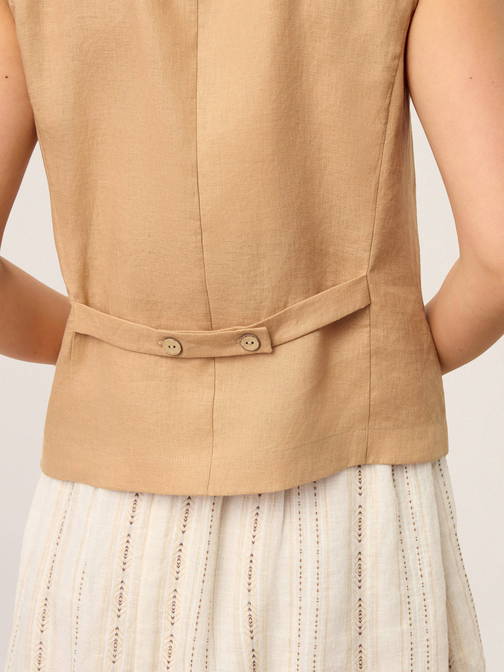 Bronwyn Linen Vest