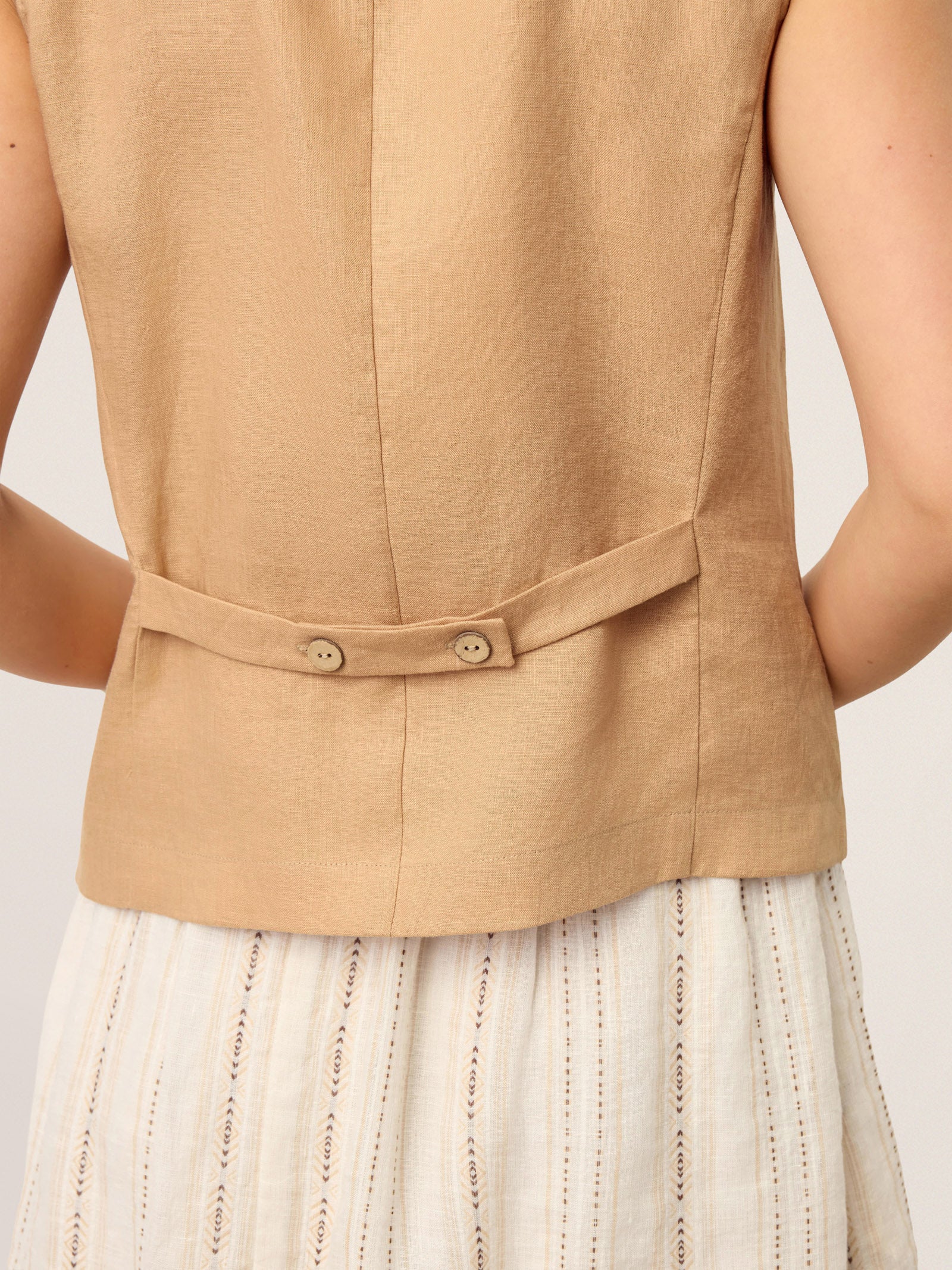 Bronwyn Linen Vest