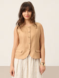 Bronwyn Linen Vest