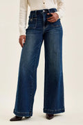 Judy Blue High Waist Lux Retro Wide Leg Jeans